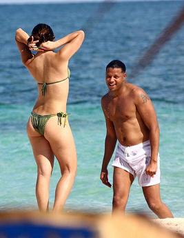 Terrence Howard and Zulay Henao…are definitely a couple.
