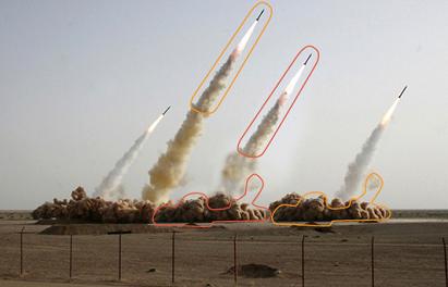 iran missile photoshop